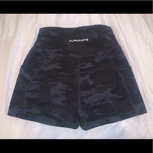 Alphalete camo shorts